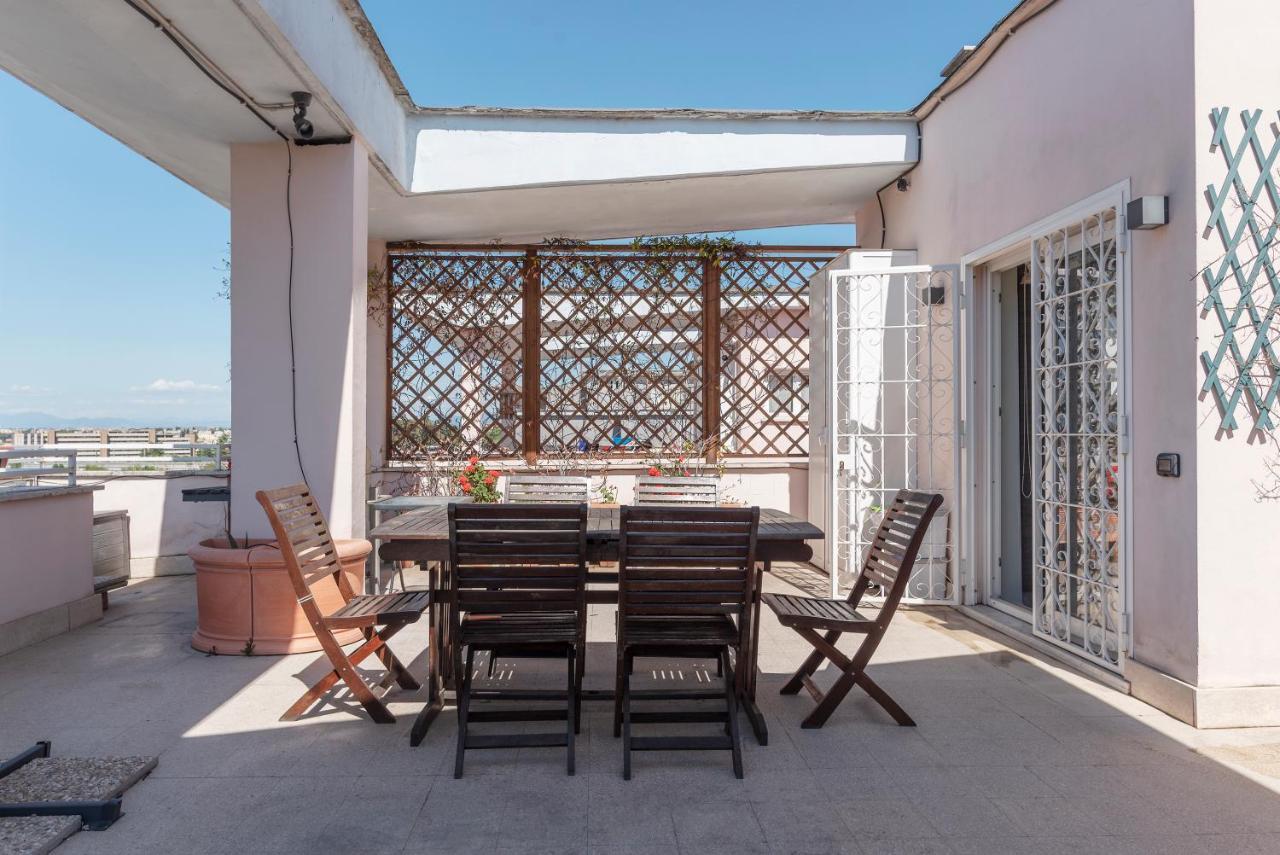 Piazza Bologna Terrace Apartment โรม ภายนอก รูปภาพ